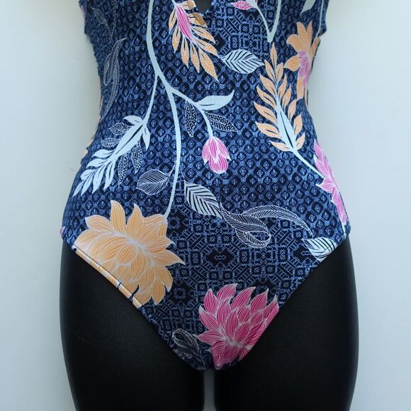 Anthropologie x Seafolly Deep-V One-Piece Swimsuit - Picture 5 of 6